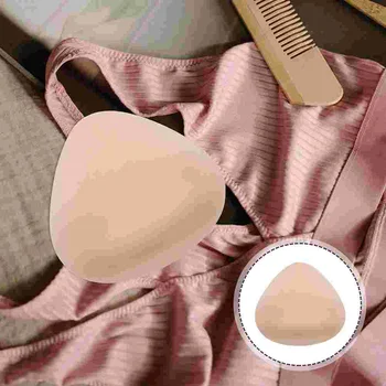 2 Шт Треугольные губчатые протезирующие прокладки для груди, Усилители, Гелевые вкладыши, Дышащие прокладки, женская обувь