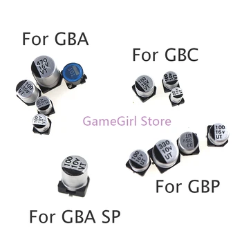 50 комплектов сменных конденсаторов материнской платы для Nintendo Gameboy GBA GBC GBP GBA SP Аксессуары для ремонта