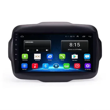 Android 12 Для Jeep Renegade 2016 2017 2018 2019-2050 Автомобильный Радиоприемник Мультимедийный Видеоплеер GPS Навигация CarPlay Авторадио DSP DVD