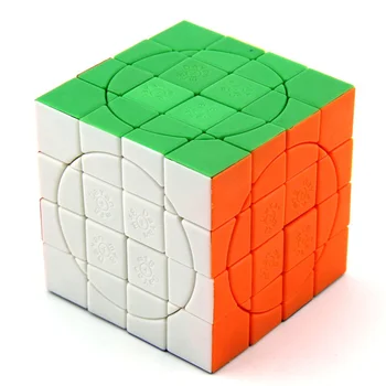 Dayan Mf8 Magic Cube Crazy 4x4x4 V3 Big Circle Профессиональная Обучающая игра-головоломка 4x4 Special Layer Circle Inside без наклеек