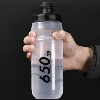 ESLNF Велосипедная бутылка для горного велосипеда Бутылка для воды для напитков Спорт на открытом воздухе Пластиковая Портативная Велосипедная бутылка для воды большой емкости