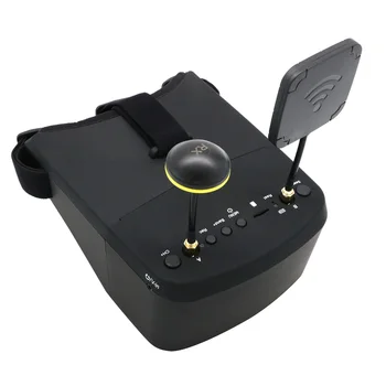 EV800D 5,8 G 40CH 5-дюймовая видеогарнитура 800*480 HD DVR Diversity FPV Очки с аккумулятором для радиоуправляемой модели RC FPV Дрона