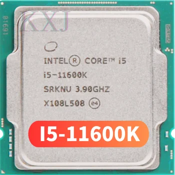 Intel Core i5-11600K i5 11600K 3,9 ГГц Используется Шестиядерный двенадцатипоточный процессор CPU L3 = 12M 125 Вт LGA 1200