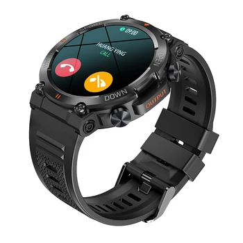 K56PRO Мужские Умные Часы Пульсометр Монитор Артериального Давления Bluetooth-совместимый 5.0 Вызов Спортивные Смарт-часы с 1,39-дюймовым экраном