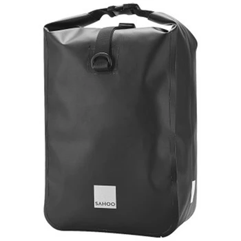 Sahoo, 1 шт., велосипедная сумка, водонепроницаемая сумка для багажного сиденья, светоотражающая, 10 л, черная
