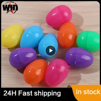 Twisted Egg Kids, прочный пластик, яркий цвет, открытые Пасхальные яйца, ассорти из яичной скорлупы, Праздничные Пасхальные украшения