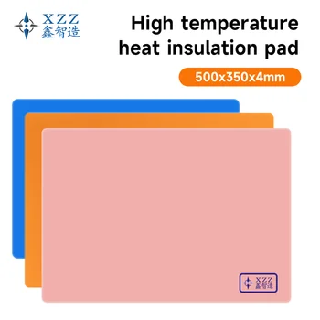 XZZ Высокотемпературная теплоизоляционная силиконовая прокладка Рабочий коврик для паяльной станции 500 мм x 350 мм Настольная платформа для переделки BGA