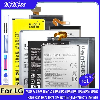 Аккумулятор для LG G5 G6 G4 G7 G8 ThinQ V20 H850 H820 H830 H831 H840 G600L G600S H870 H871 H872 H873 G7 + G7ThinQ LM G710 Q7 + LMQ610