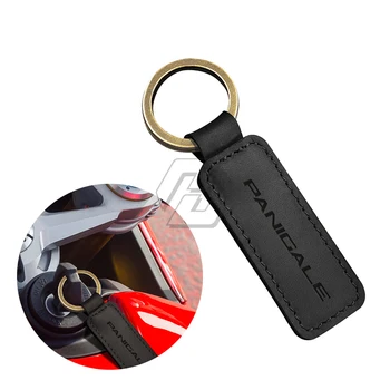 Брелок для ключей из воловьей кожи для мотоцикла, чехол для ключей для Ducati 899 959 1099 1199 1299 Panigale V4