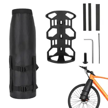 Велосипедная сумка Большой емкости Сумка для велосипедных вилок Водонепроницаемый багаж Сумка для велосипедной рамы Сумка для передней трубки велосипедного снаряжения