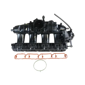Впускной коллектор с датчиком и электромагнитным клапаном 06J133201BD для Audi A3 TT Jetta CC Passat EOS Tiguan