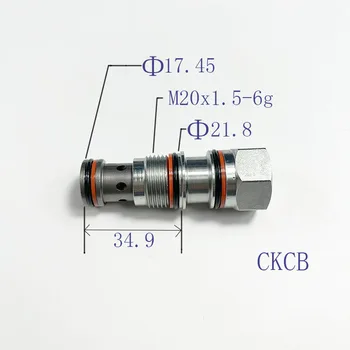 Вставной односторонний клапан гидравлического управления с резьбой типа SUN CKCB/CCEB /CKGB