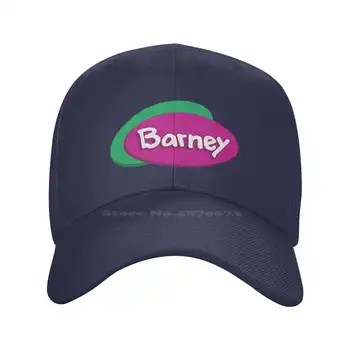 Графическая кепка с логотипом Barney, высококачественная джинсовая кепка, вязаная шапка, бейсболка