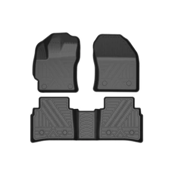 Для Toyota Allion 2021 Новое обновление Водонепроницаемый прочный автомобильный коврик 3D TPE для левого вождения, противоскользящий прочный автомобильный коврик для ног