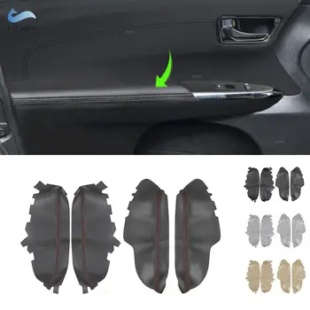 Для Toyota Avalon 2013 2014 2015 2016 2017 2018, Внутренняя дверная панель автомобиля, Крышка подлокотника, Защитная отделка из микрофибры