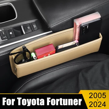 Для Toyota Fortuner AN50 AN60 AN150 AN16 2005-2021 2022 2023 2024 Автокресло С Щелевым Отверстием Ящик Для Хранения, Сумка для хранения, Встроенный Чехол