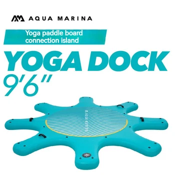 Док-станция для йоги AQUA MARINA Sup Доска для серфинга PEACE Yoga Stand Up Paddleboard Платформа для спортивной доски для водной йоги 290 см