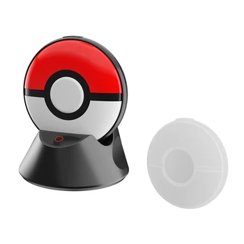 Интеллектуальная Зарядная База Type-C Водонепроницаемая с Силиконовым Защитным Чехлом Подставка Для зарядки Нескользящая Подключи и Играй для Pokemon GO Plus +