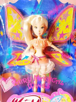 Коллекция Stela My Magical Wings 2009 Винтажная коллекция кукол со светящимися крыльями для подарков девочкам