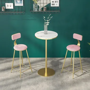 Круглый современный кофе бар столиками пьют высокая роскошная вечеринка мебель барные столы приема коммерческих Beistelll Тиш мебель SR50BT