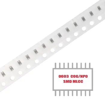 МОЯ ГРУППА 100ШТ SMD MLCC CAP CER 6.6PF 100V NP0 0603 Многослойные керамические конденсаторы для поверхностного монтажа в наличии