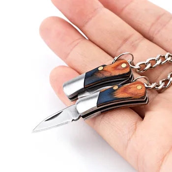 Многофункциональный Портативный Складной Супер Мини-нож для ключей Инструмент для открывания упаковки Маленький фруктовый нож высокой твердости
