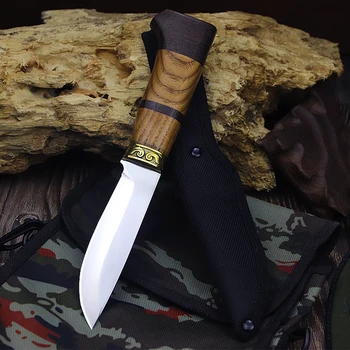 Многофункциональный нож для выживания в кемпинге с ЧПУ серия лезвий с животным рисунком outdoor tactics маленький прямой нож для самообороны