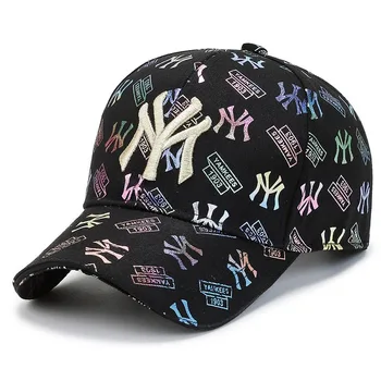 Модная бейсболка для женщин, мужчин, Летняя солнцезащитная шляпа с вышитыми буквами, женская Мужская бейсболка с жестким козырьком, бейсболки Snapback