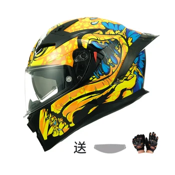 Мотоциклетный шлем для мотобайкеров DH Top ABS, Мотоциклетный гоночный шлем для бездорожья, скоростного спуска, горный шлем для мужчин, женщин для взрослых