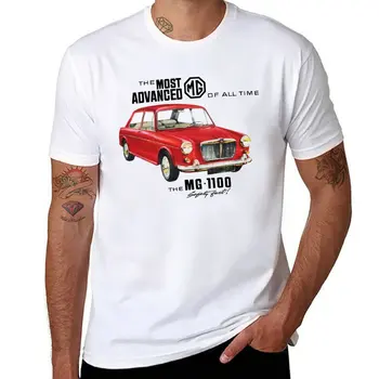 Новая футболка MG 1100 (AUSTIN 1100, ADO16), летняя одежда, винтажная одежда, мужская одежда, эстетичная одежда, мужские винтажные футболки