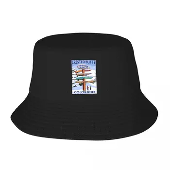 Новый Крестед Бьютт высоты Колорадо ведро шляпа военная тактическая кепка новая шляпа соломенная шляпа женские Гольф одежда Мужская