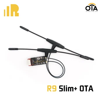 Оригинальный FrSky R9 Slim plus OTA FCC Long Range SBUS Приемник 6/16CH 900 МГц ДОСТУП Для Радиоуправляемого Квадрокоптера Multicopter Part Compatible