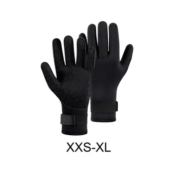 Перчатки для подводного плавания, перчатки для гидрокостюма, термальные неопреновые перчатки толщиной 3 мм, водные перчатки, плавательные перчатки для мужчин и женщин, каякинга, каноэ, серфинга