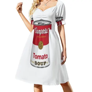Платье Campbell's Tomato Soup, праздничный наряд, женское платье, женские элегантные платья для женщин, женский летний комбинезон
