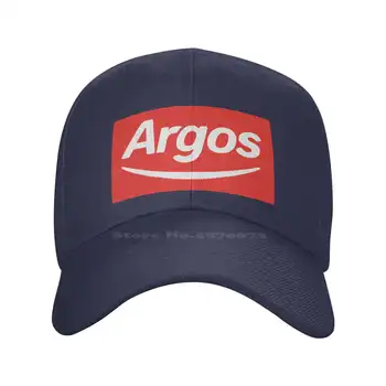 Повседневная джинсовая кепка с графическим принтом Argos, вязаная шапка, бейсболка