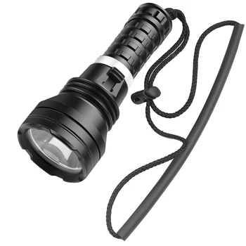 Подводный фонарь Портативный фонарь для дайвинга IPX8 Водонепроницаемый профессиональный фонарь для дайвинга