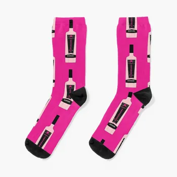 Розовые носки с рисунком Whitney Saturdays, женские спортивные носки, забавные носки для женщин