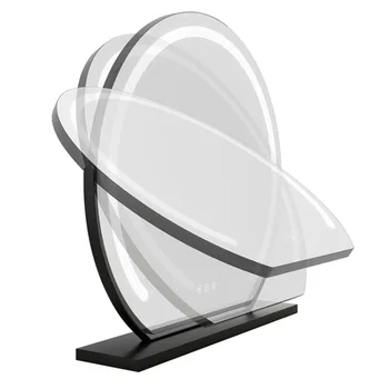 Скандинавское зеркало для макияжа Art Led Зеркало для макияжа с неправильным дизайном Moon Туалетный столик