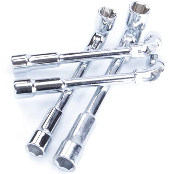 Торцевой ключ L-типа шестигранный / трубный / 7-типовой /коленный / двойной / прокалывающий ключ для шин 6-19 мм