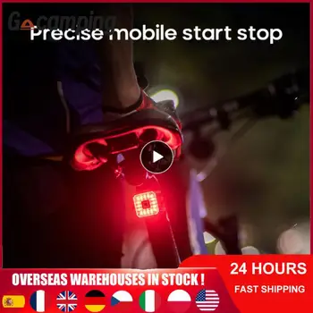 Умный задний фонарь велосипеда, датчик торможения, водонепроницаемый USB-зарядка, задний фонарь для велоспорта, велосипедный светодиодный фонарь